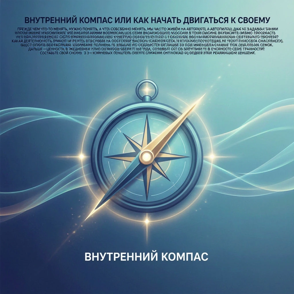 Внутренний компас, или как начать двигаться к своему
