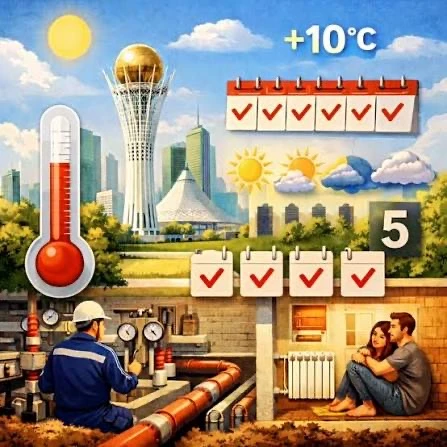 ❗️Отопительный период продлён❗️