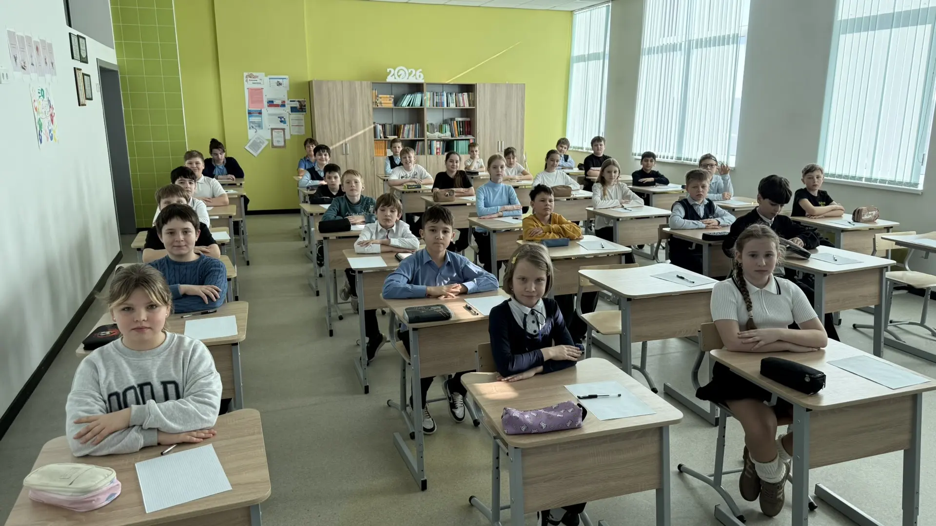 📚31 марта в школе прошел первый этап тестирования для зачисления в 5 и 7 математический класс.  Ребя
