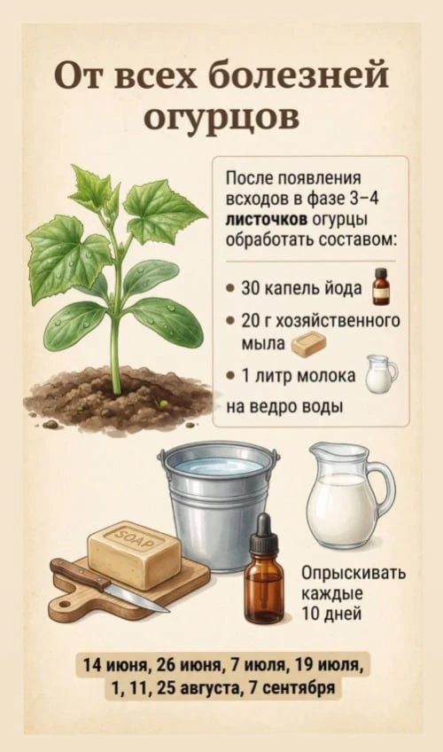 Огурцы начали болеть и чахнуть — есть простой проверенный способ защитить их уже на ста...