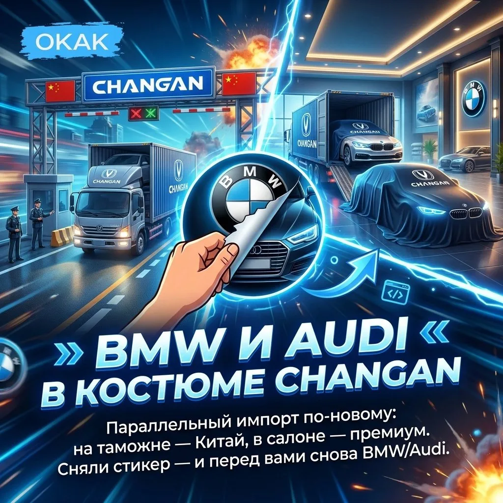 🫠 BMW и Audi въезжают в Россию в костюме Changan — так поставщики срезают углы и обходят ограничени