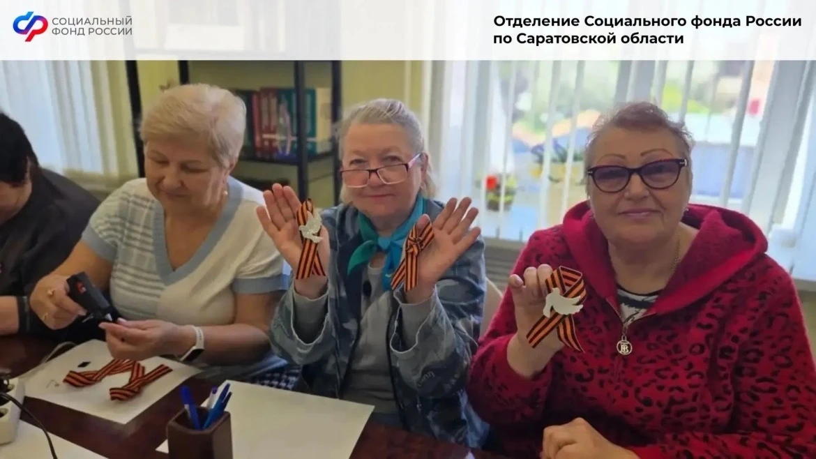🎇Отделение СФР по Саратовской области готовится к празднованию Дня Победы  Ежегодно специалисты укра