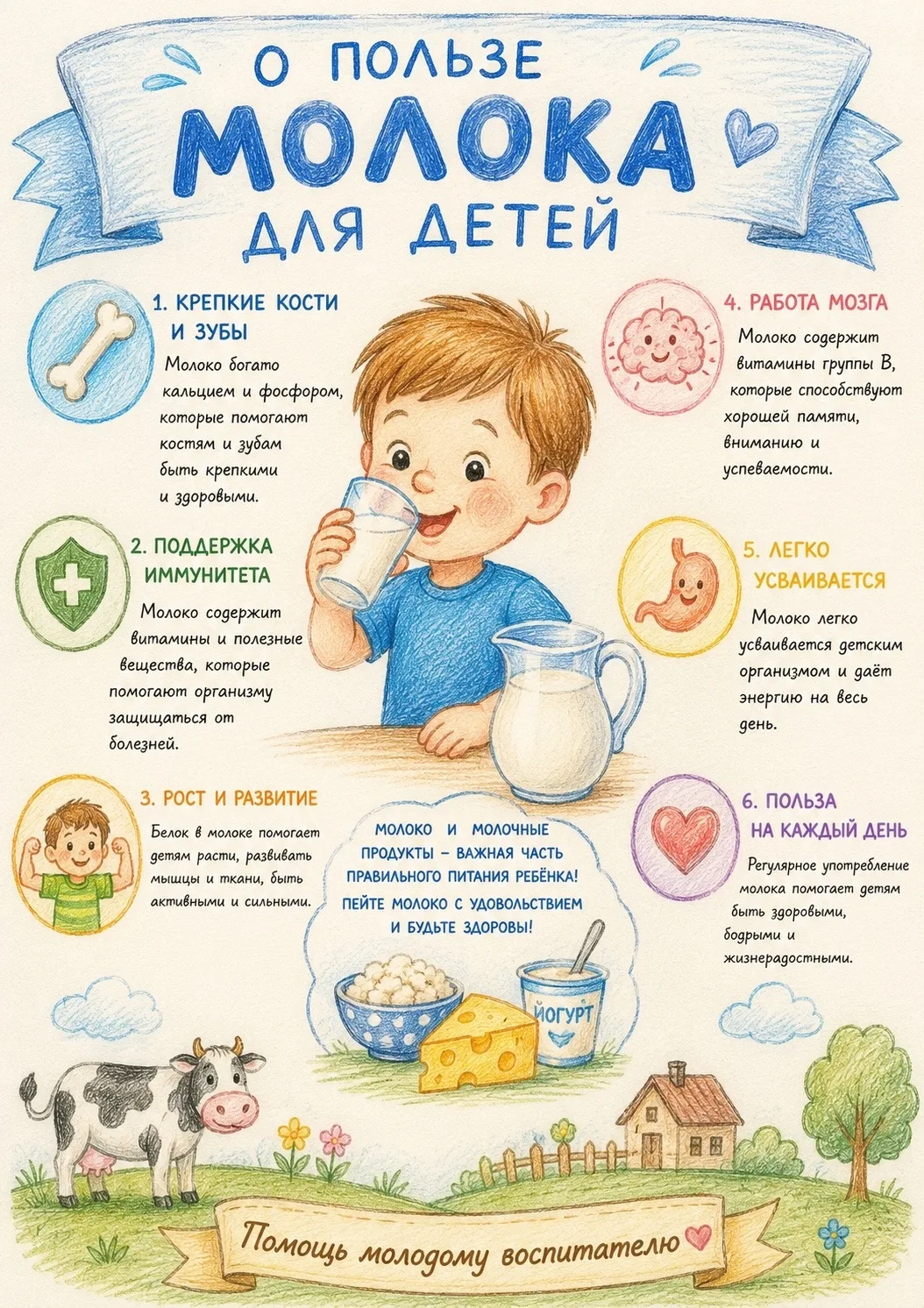 Заботимся о здоровье детей 🤗