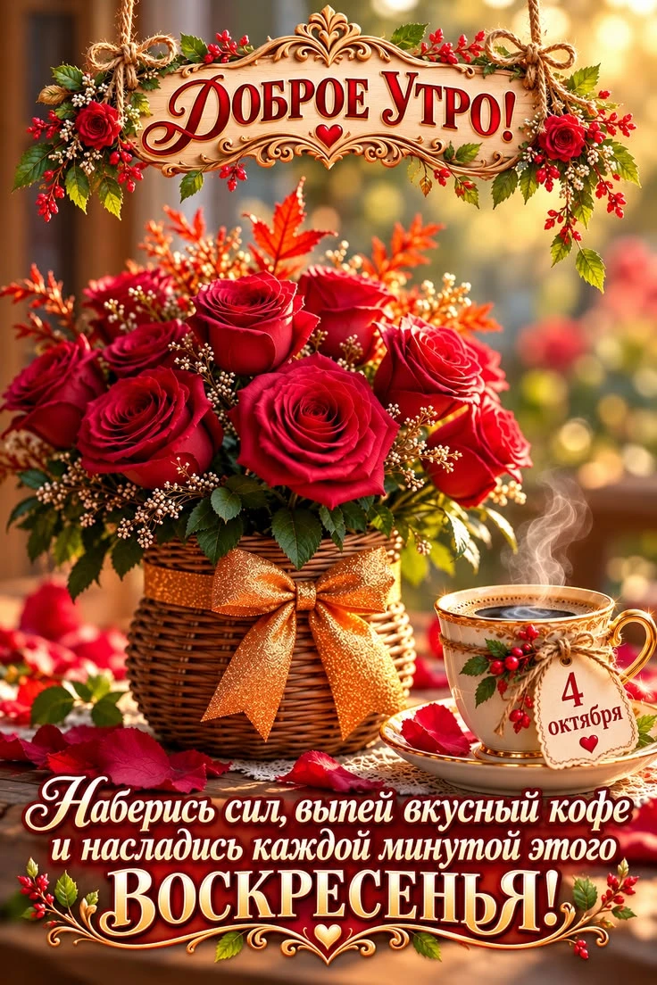 🌞🎉 Желаем бодрого утра и замечательного дня!