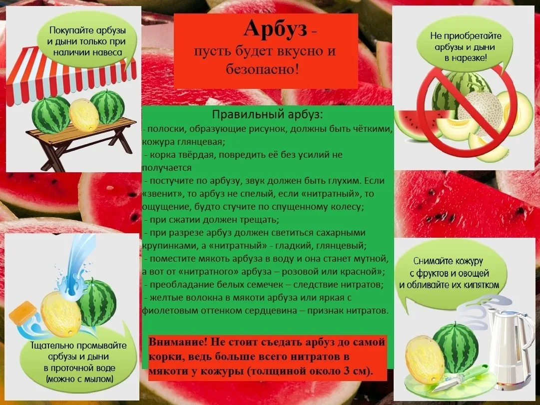 🍉 АРБУЗ – СЛАДКИЙ ГИГАНТ С ПОЛЬЗОЙ ДЛЯ ЗДОРОВЬЯ! 
 
Арбуз не только отлично утоляет жажду в жару, н