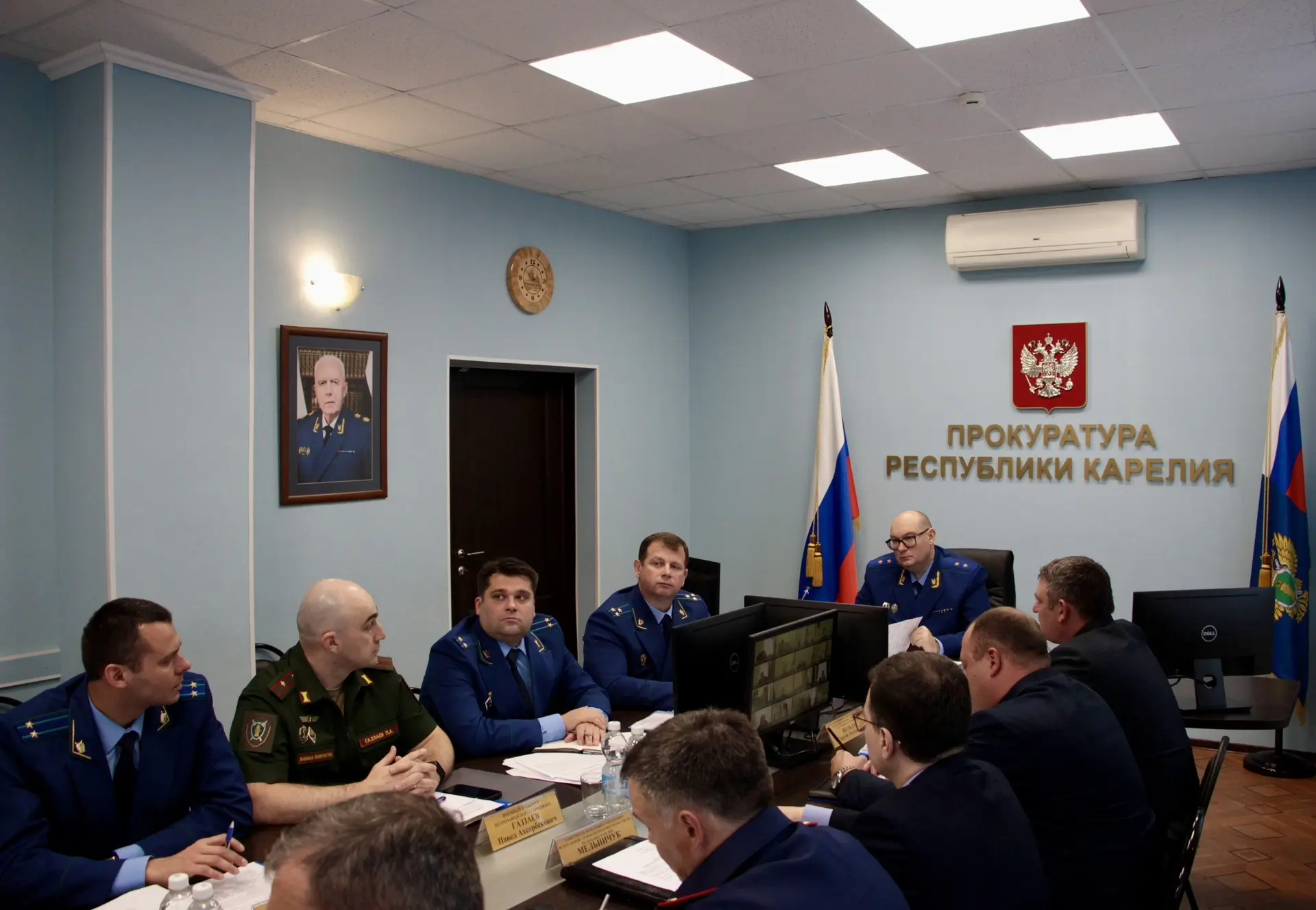 🔹Под председательством прокурора республики Дмитрия Харченкова состоялось координацион...