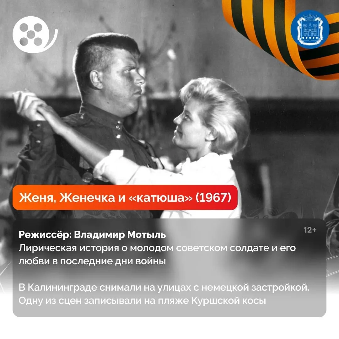 🎬🎞️ Кино, снятое на нашей земле: подборка фильмов о войне  Калининградская область не раз становилас