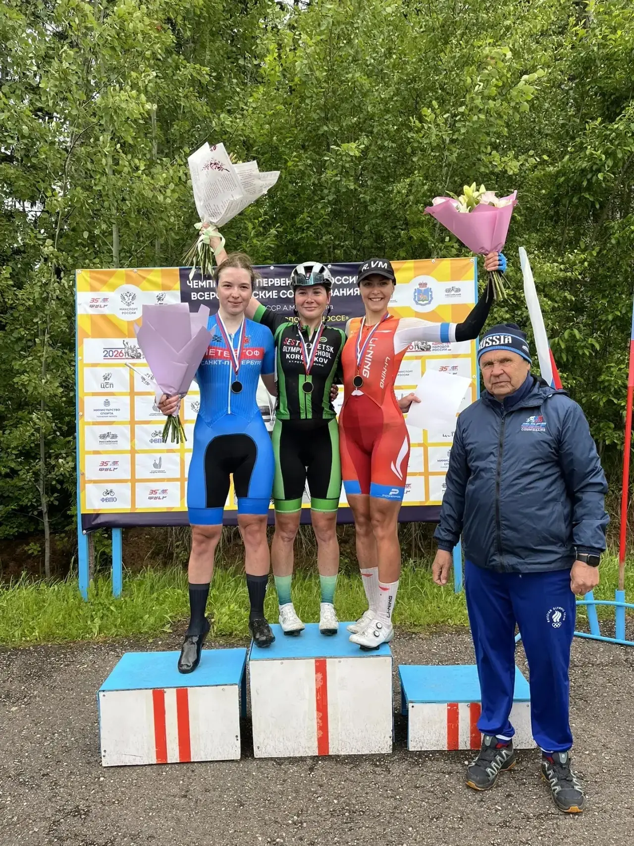 🌟В Великих Луках Комина Марина стала бронзовой призеркой Чемпионата России в гонке кри...