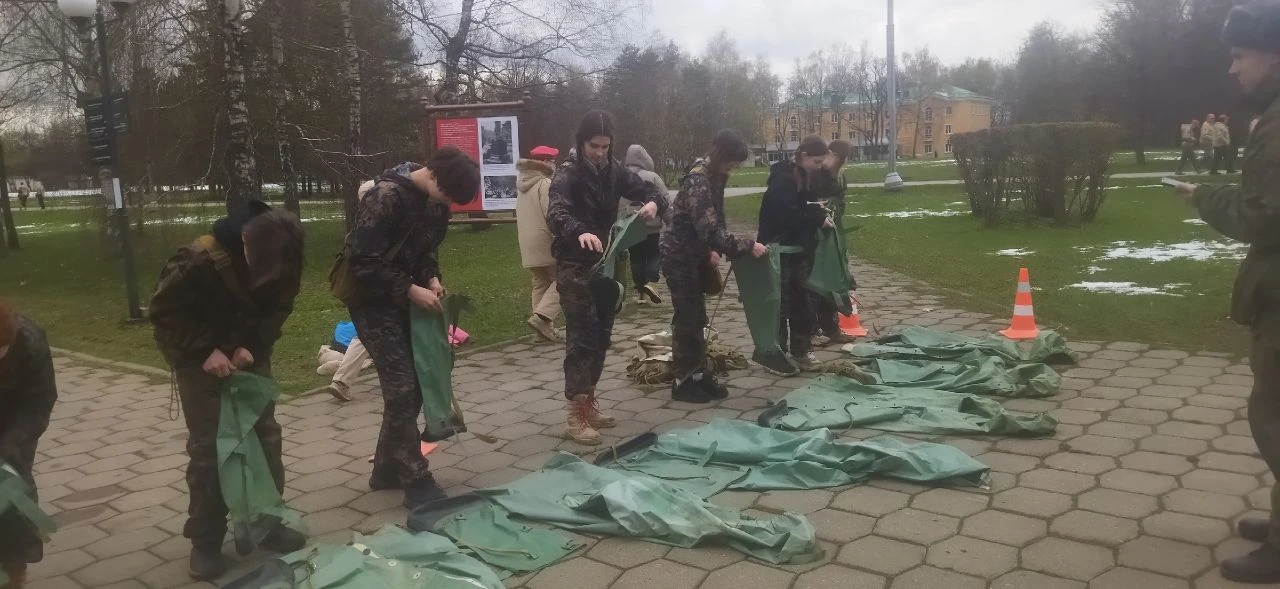 30 апреля 2026г. сводный отряд "Боец" ВВПОД Юнармия г.о.Жуковский во главе с начальником штаба ВВПОД