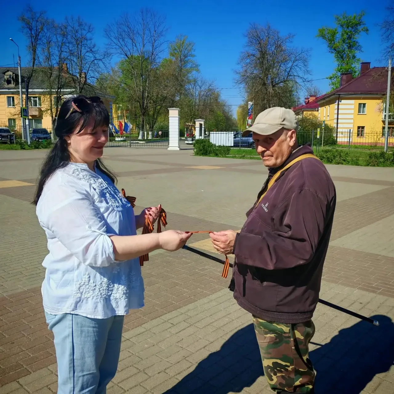 #АкцияГеоргиевкаяЛенточка