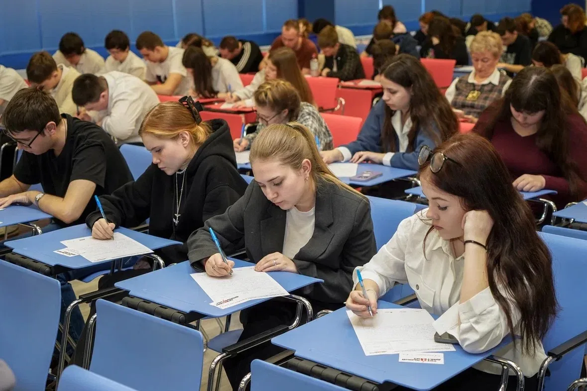 На площадке ГГТУ состоялся Тотальный диктант-2026!✍️  Традиционно наш университет становится одной и