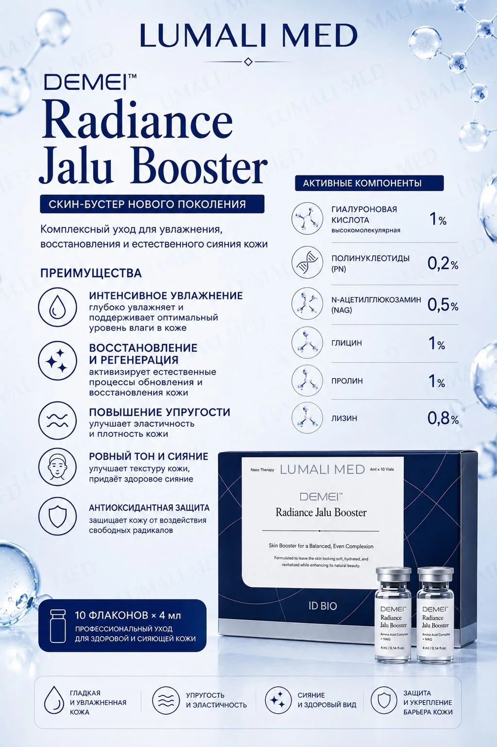 Radiance Jalu Booster — комплексный подход к качеству кожи 💎