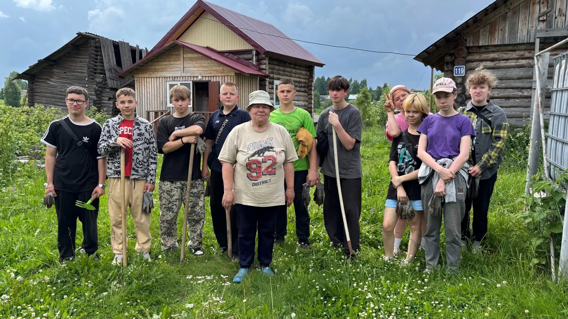 Тимуровский десант: помогаем нашим ветеранам! 🌿🥔