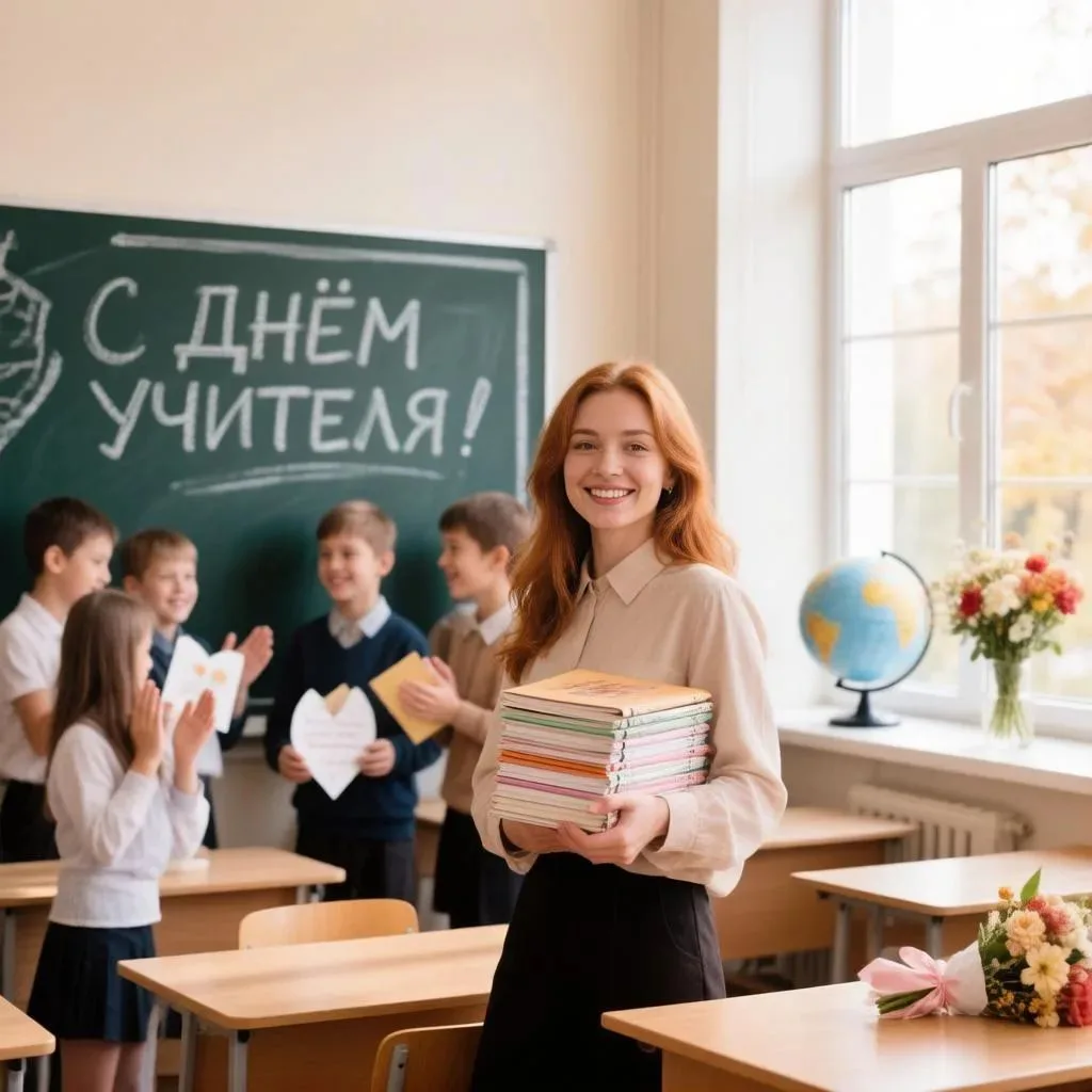 С Днём учителя! Спасибо за ваш бесценный труд
