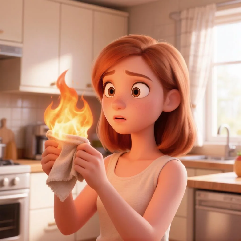 Что делать, если на вас загорелась одежда или волосы ❗🔥 

➡️ Есть два варианта, как быстро потушить
