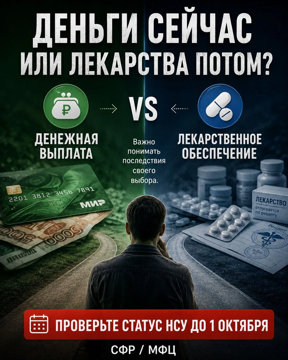 ДЕНЬГИ СЕЙЧАС — А ЧТО ПОТОМ С ЛЕКАРСТВАМИ?