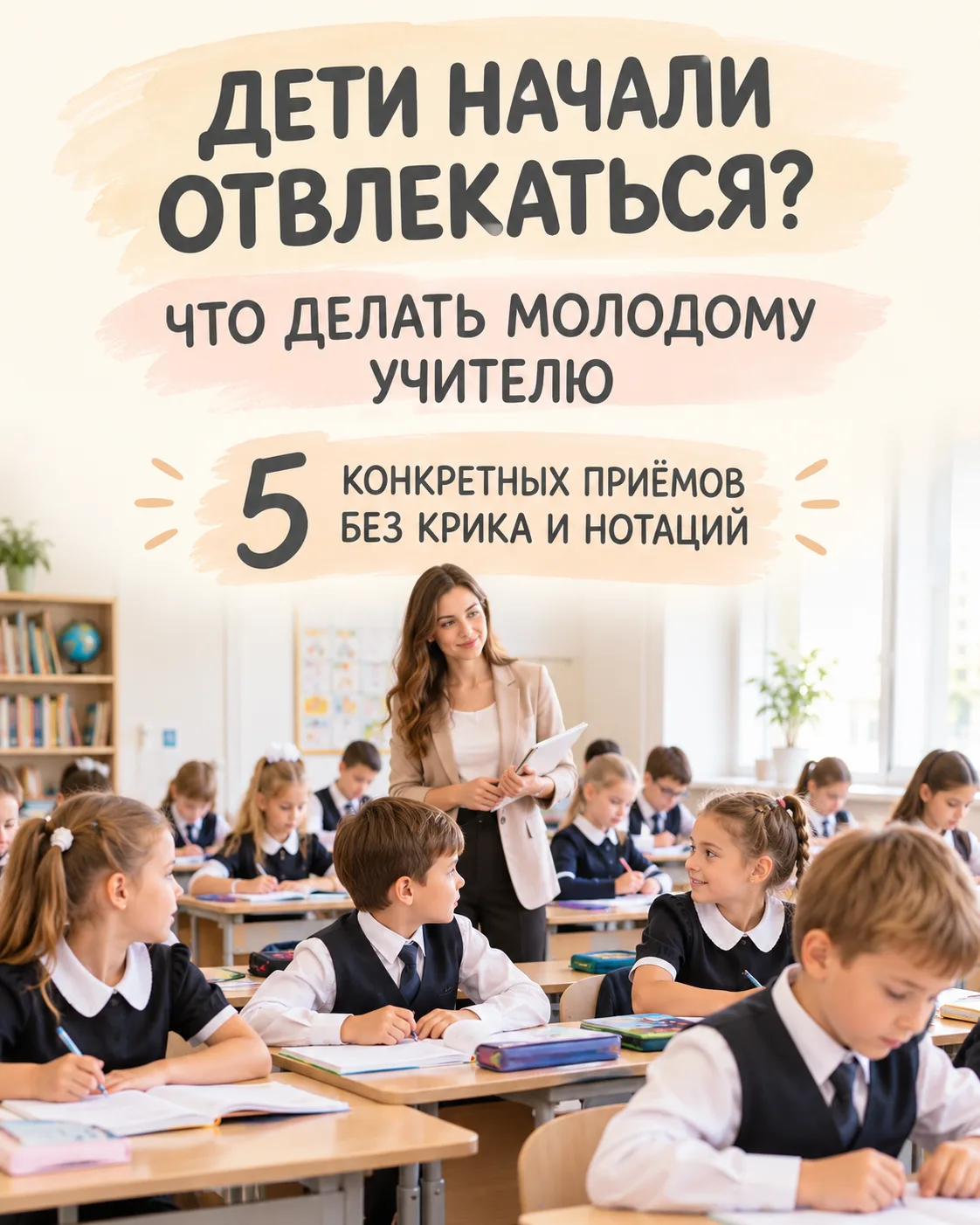 ДЕТИ НАЧАЛИ ОТВЛЕКАТЬСЯ? НЕ СПЕШИТЕ ПОВЫШАТЬ ГОЛОС.