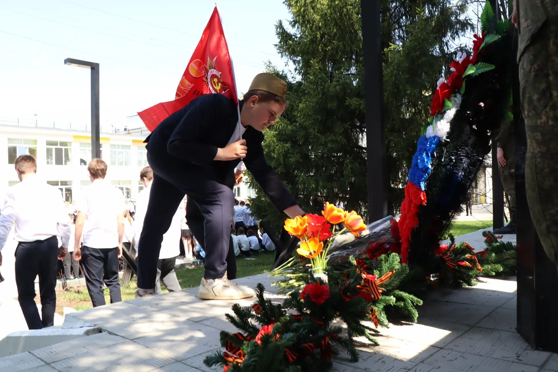 Торжественное мероприятие «Время Героев»  7 мая в Михневской средней школе состоялась торжественная 