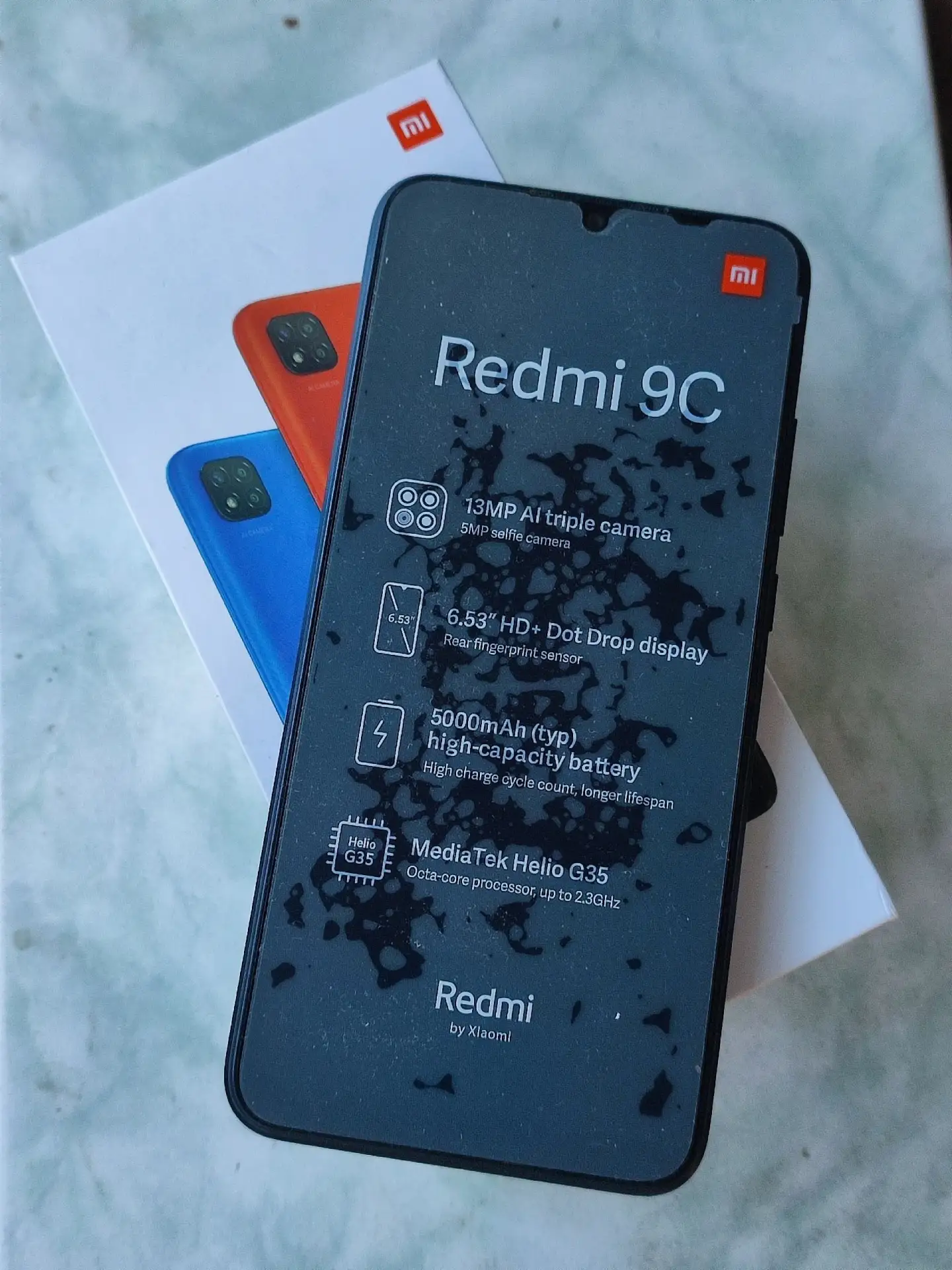Xiaomi redmi 9c.
