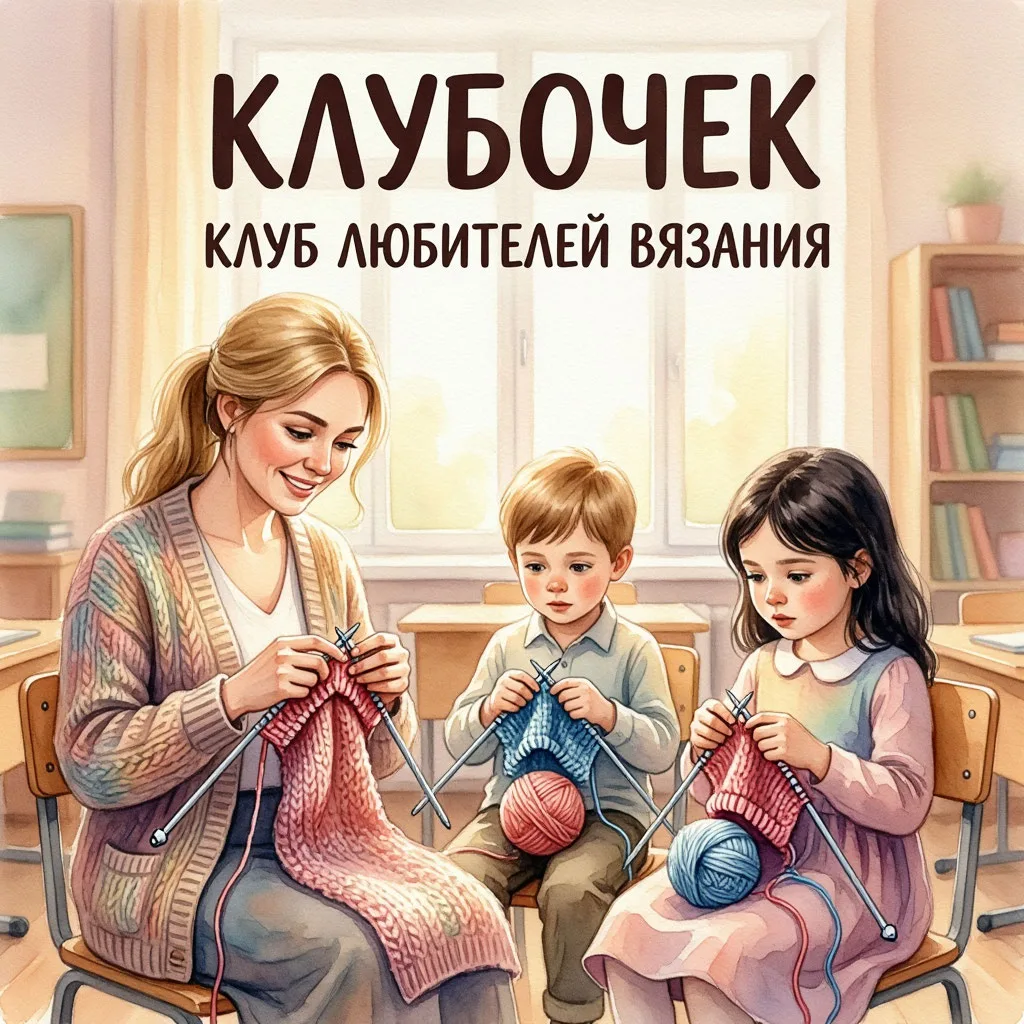 🧶Продолжается набор в творческую мастерскую лицея "Клубочек"!
