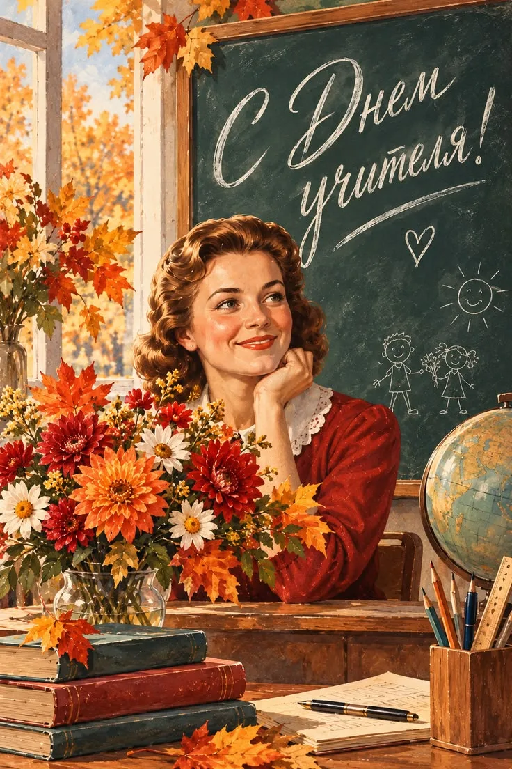 С Днём учителя!