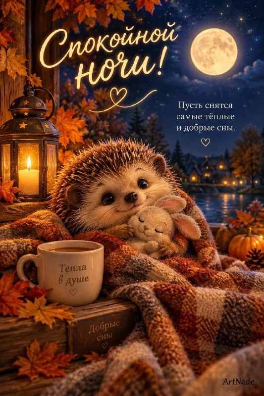 🎁 Поздравляем! 👏 Спокойной ночи 🌙