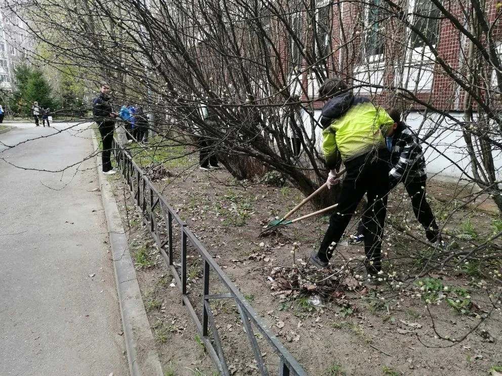🍂🌿 25 апреля 2026 года наши замечательные обучающиеся и педагоги школы № 583 вышли на общегородской 