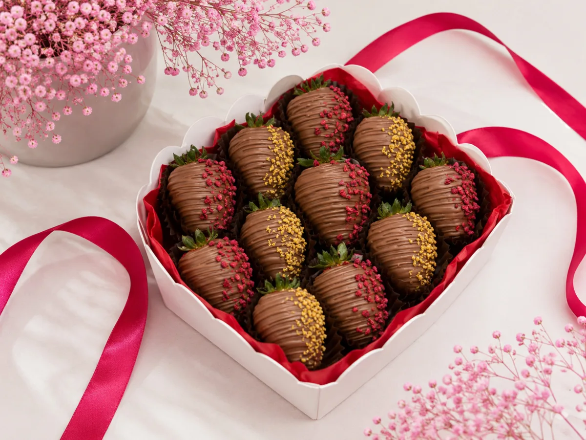 Клубника в шоколаде — идеальный дуэт, который сделает любой букет незабываемым.🌺