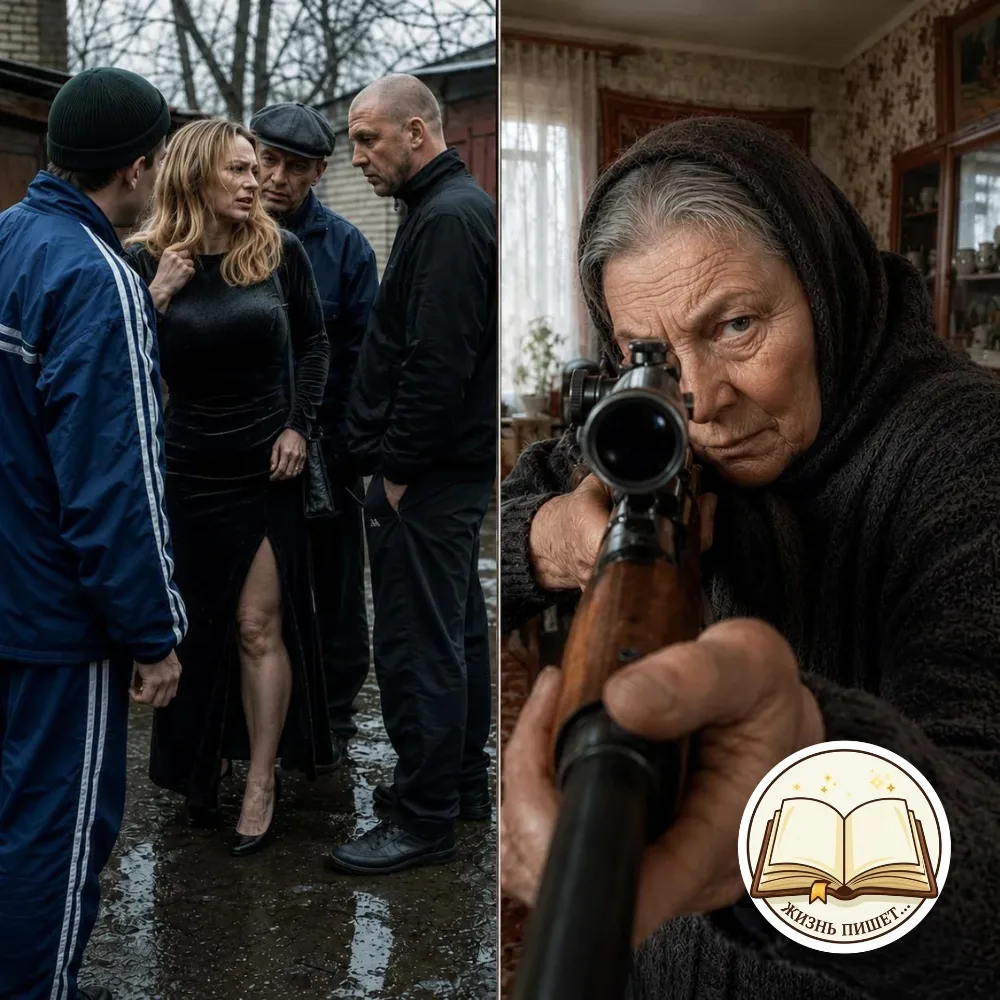 ДЕВУШКЕ ПОВЕСИЛИ ЧУЖОЙ ДОЛГ. ОНИ НЕ ЗНАЛИ, КТО ЗА НЕЁ ЗАСТУПИТСЯ… 

Серая машина остановилась возле 