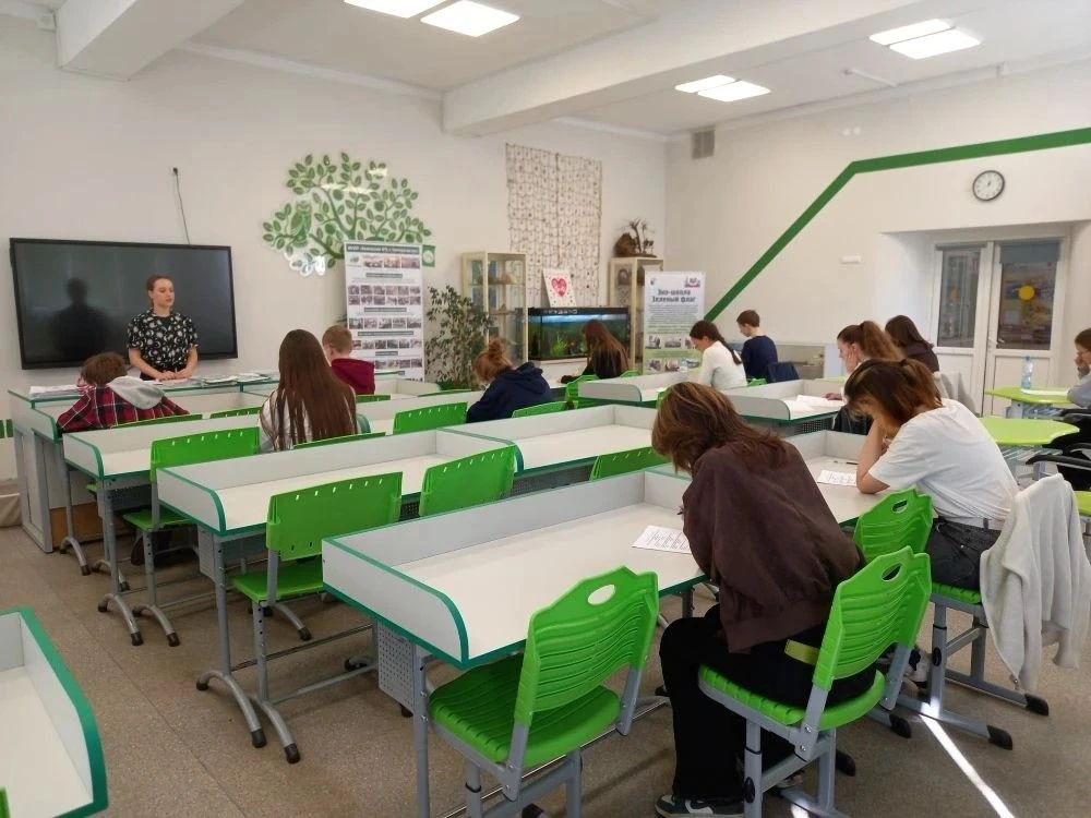 Химико-биологический интенсив  18 апреля в гимназии состоялся конкурсный отбор на смену «Химико-биол
