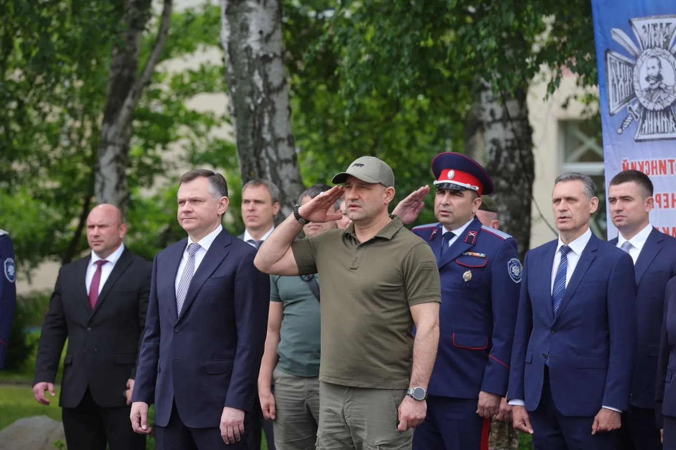 🫡 В городе Шахты Ростовской области посетил кадетский корпус им. генерала Бакланова. Это не просто у