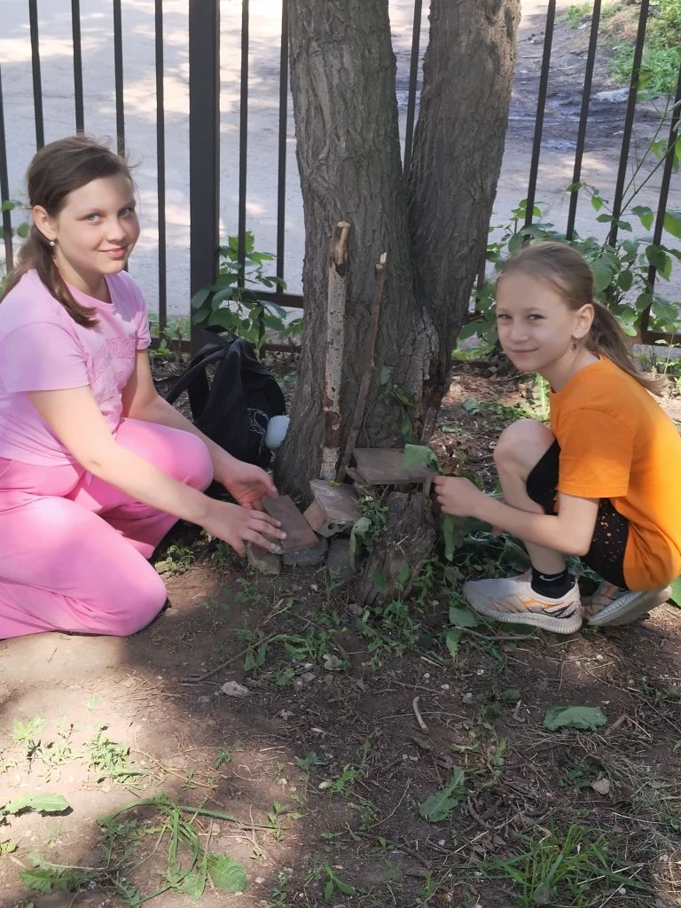 ☀️А утро сегодняшнего дня начинается с активных игр на свежем воздухе💪☀️