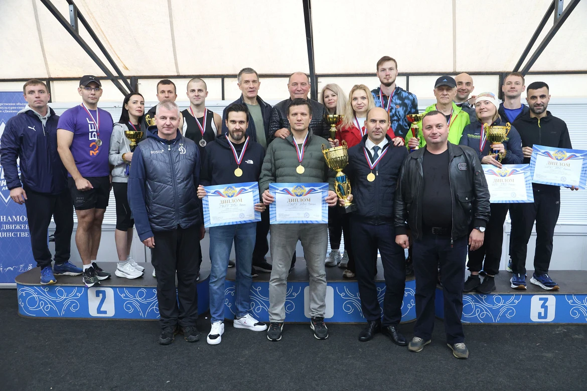 🏆 Завершились соревнования по служебному двоеборью и легкоатлетическому кроссу Спартак...