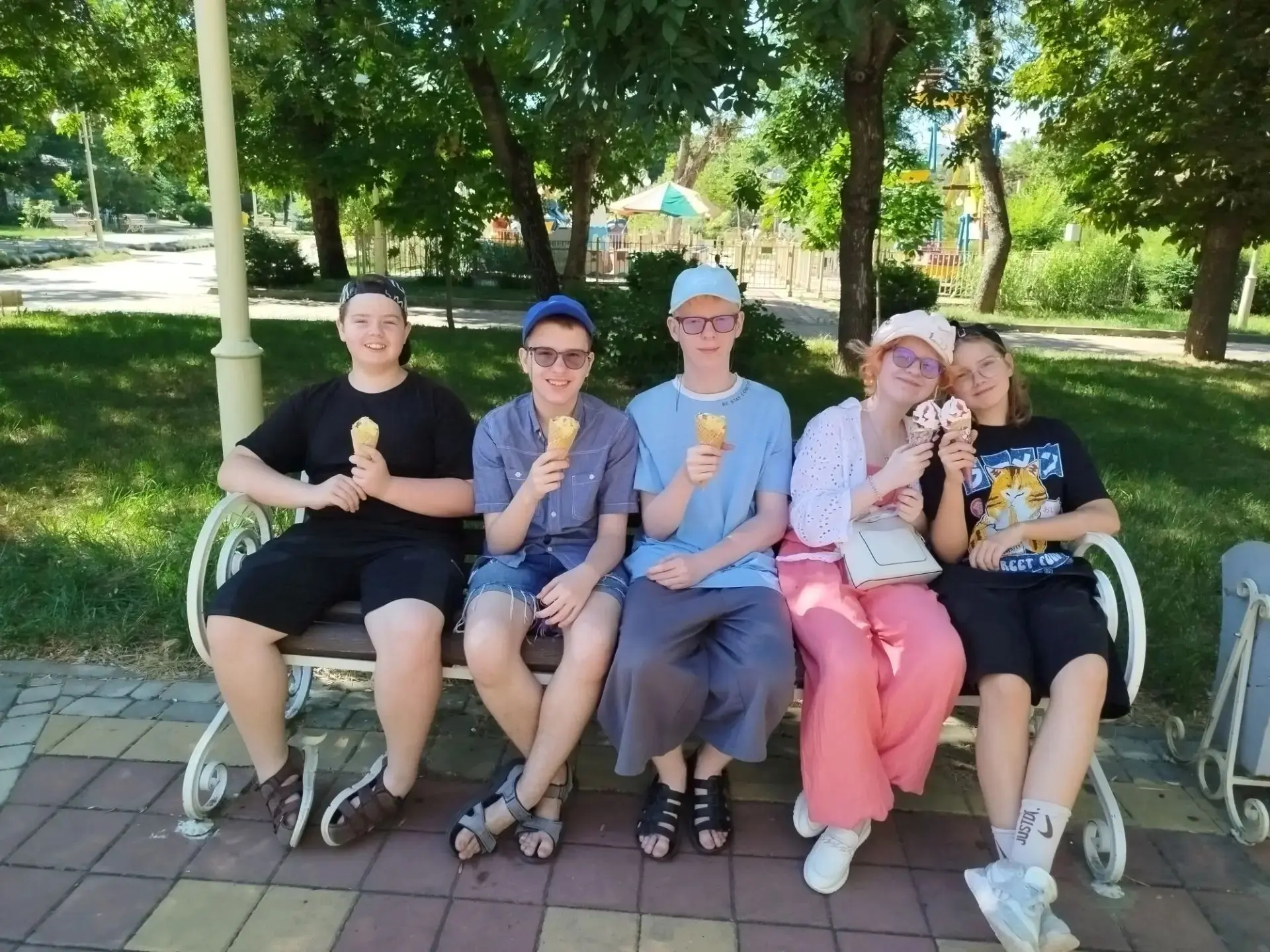 ✨☀️ Совместная прогулка Недосеко и Лактионовых.