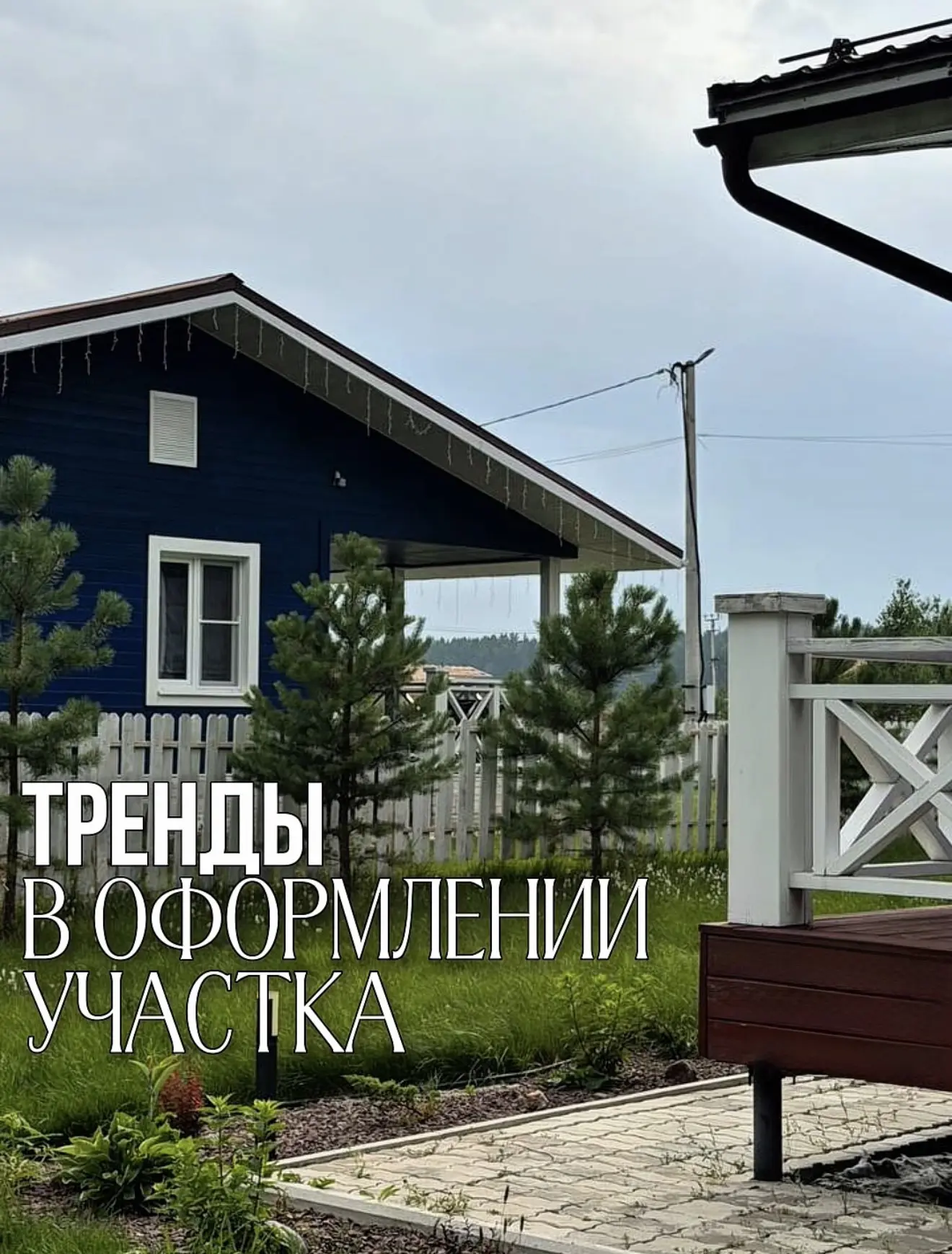 ТРЕНДЫ В ОФОРМЛЕНИИ УЧАСТКА