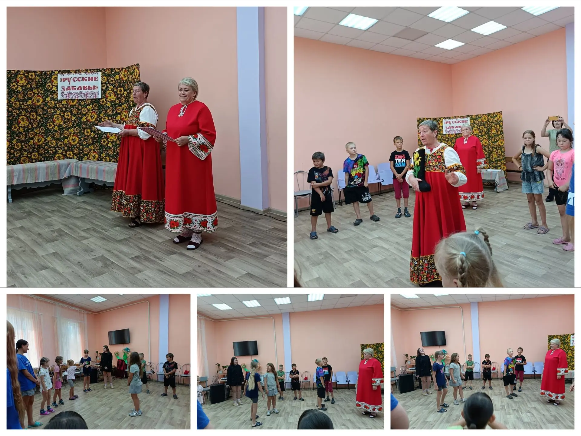 В Самойловском СДК состоялась познавательно – игровая программа «Русские народные забав...