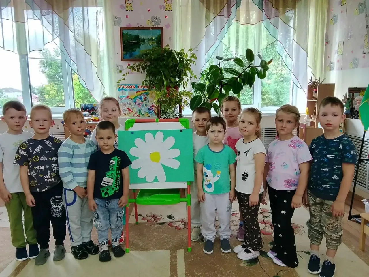 ☀️Белоснежные ромашки: как мы готовились к празднику 💚🌸