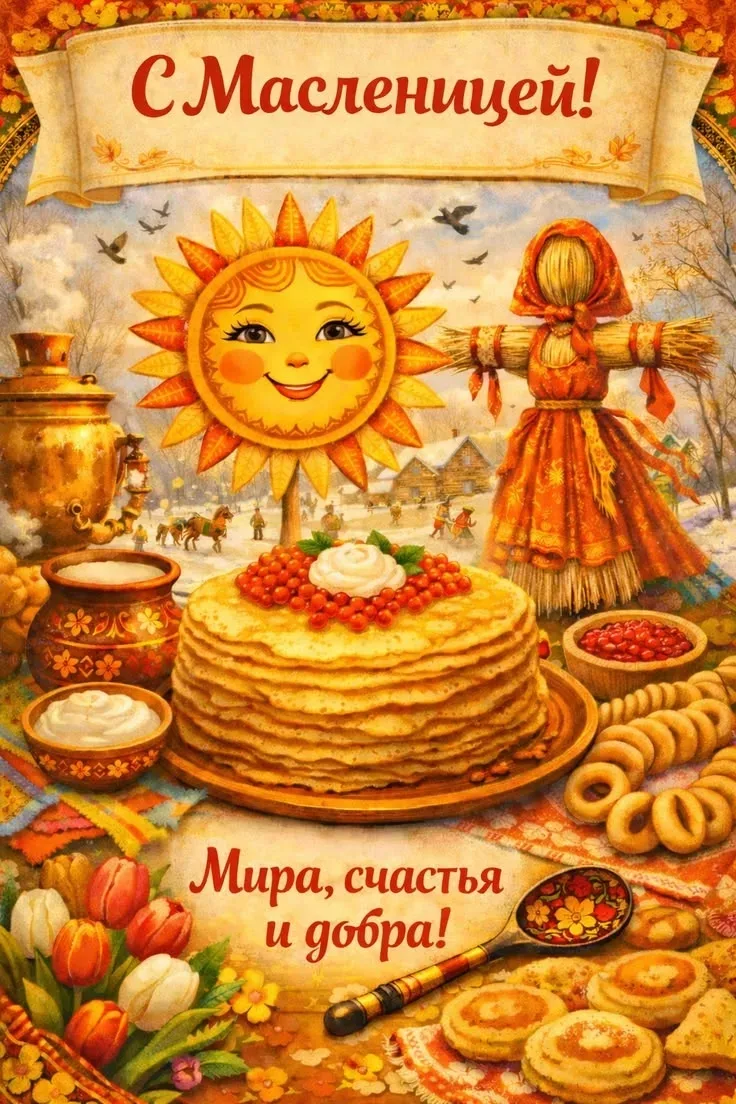 С Масленицей!