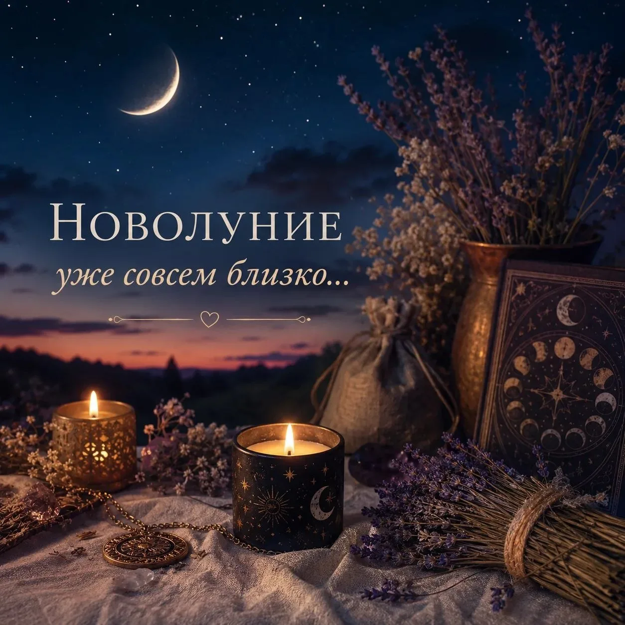 Почему именно новолуние многие считают лучшим временем для новых начинаний⁉️