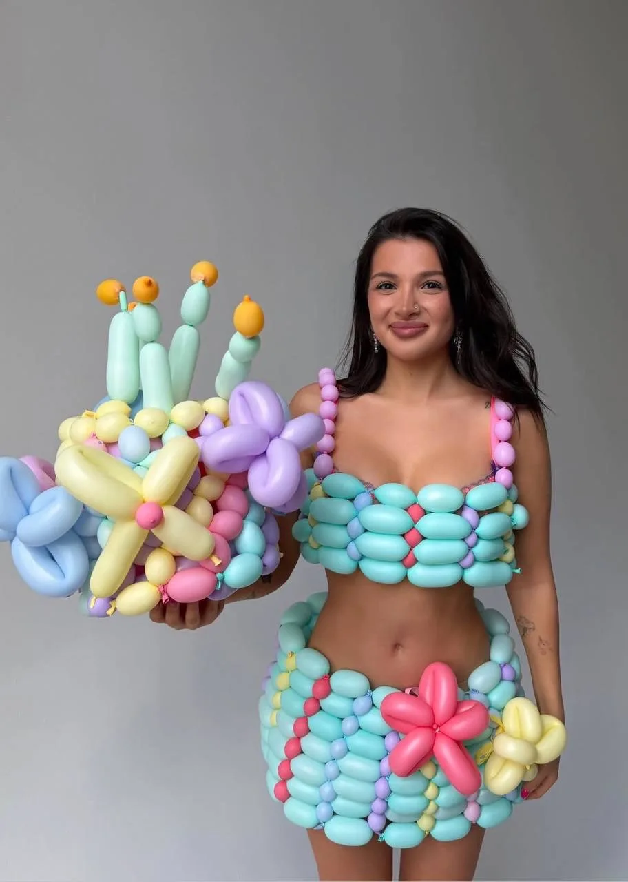Повторили бы такой образ на день рождения? 🎀🎈