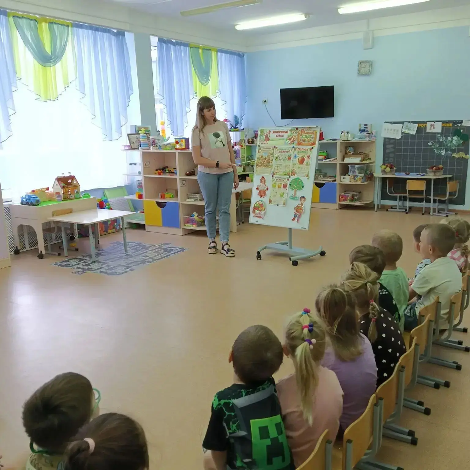 🍏🍎19 августа в нашем детском саду прошёл весёлый и познавательный праздник — Яблочный...