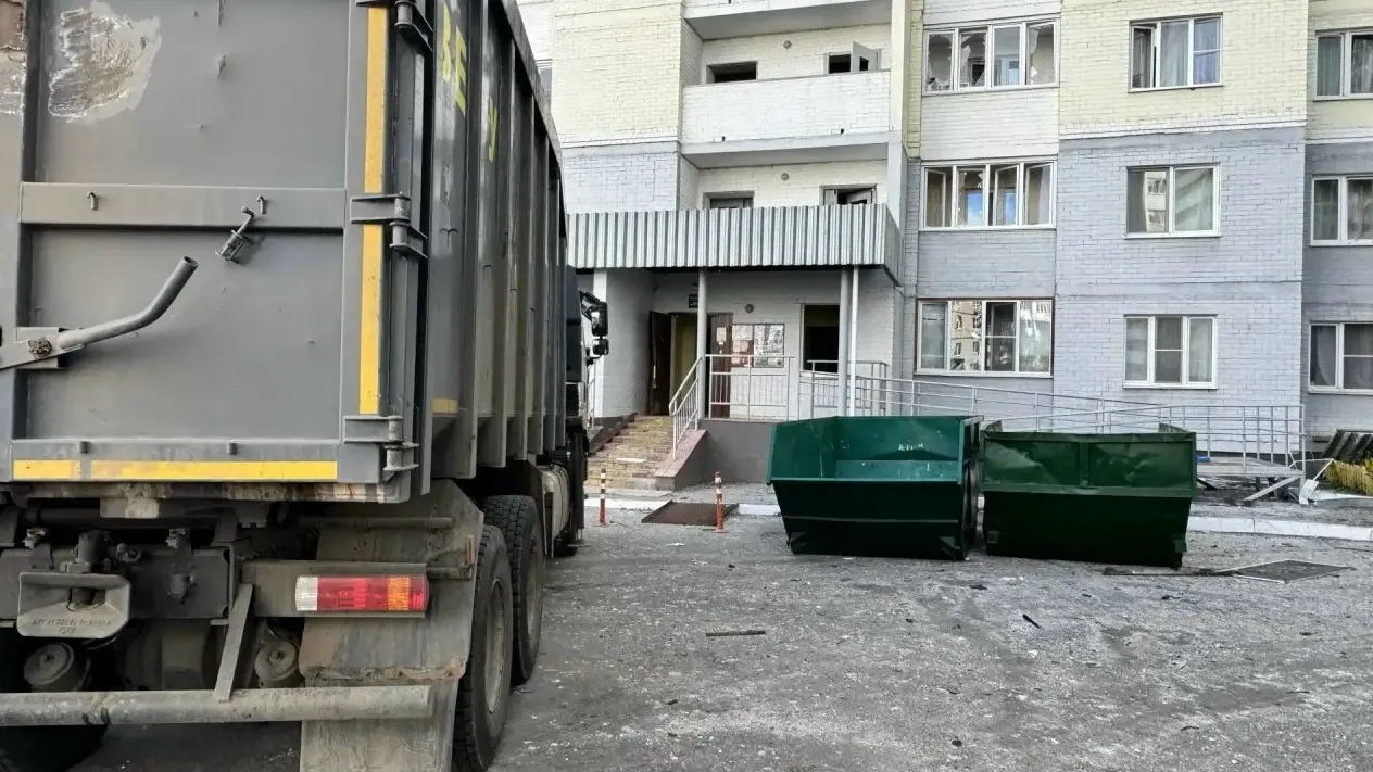 «Зеленая роща» установила бункеры для ликвидации последствий падения БПЛА в Северном ра...