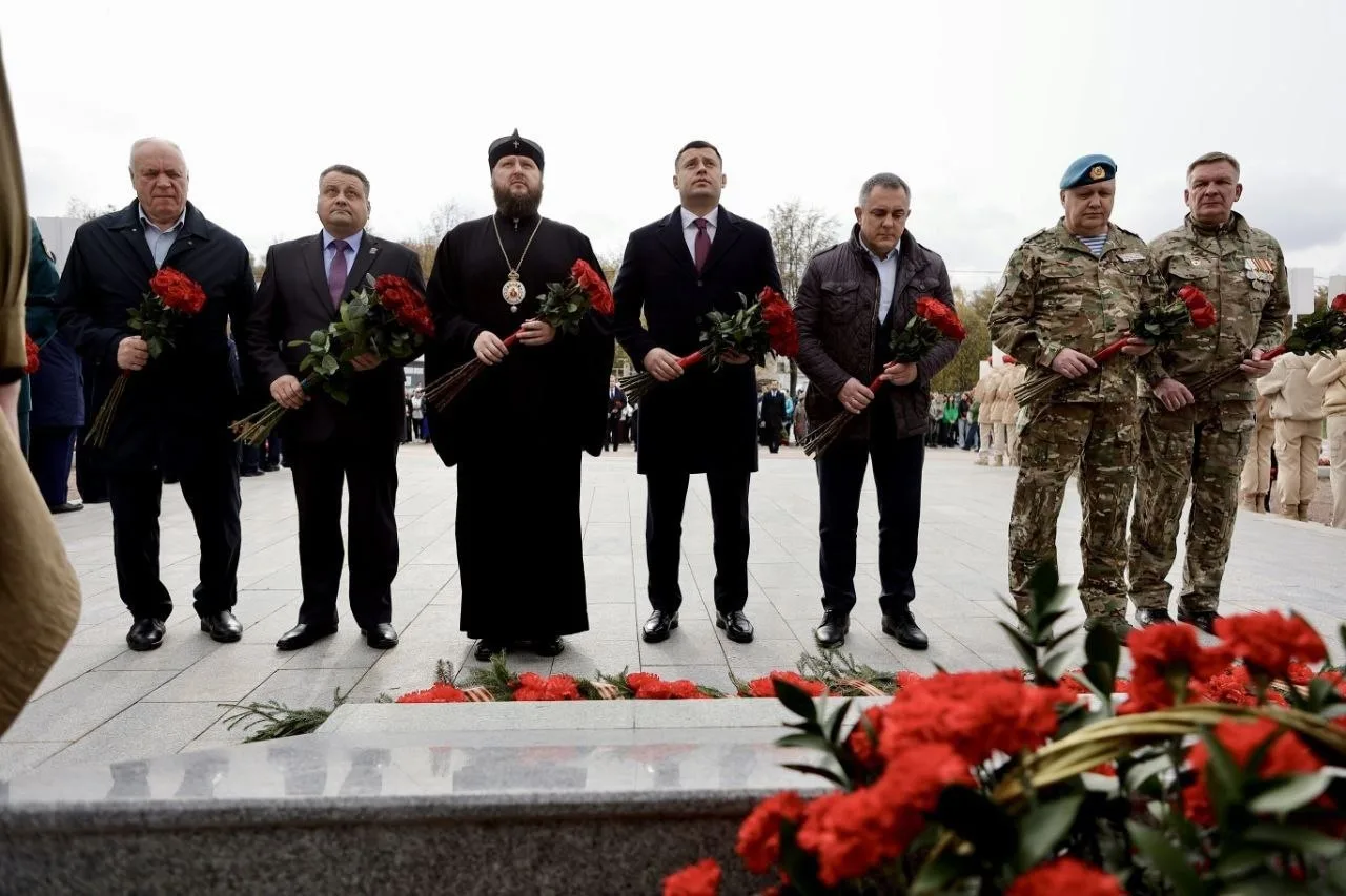 Почтили память Подольских курсантов. Сегодня мы вновь склоняем головы перед подвигом во...