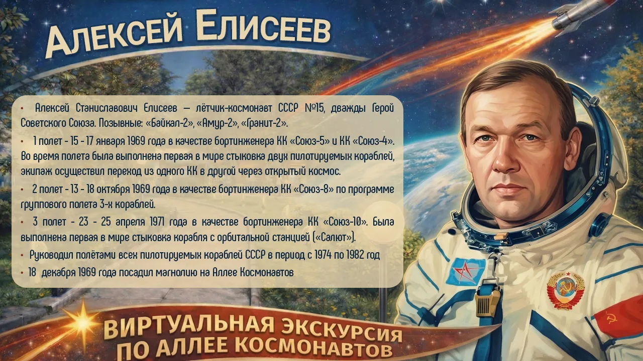 ИСТОРИЯ ОДНОЙ МАГНОЛИИ 🌸  Продолжаем нашу виртуальную прогулку по Аллее Космонавтов. Смотрите в карт