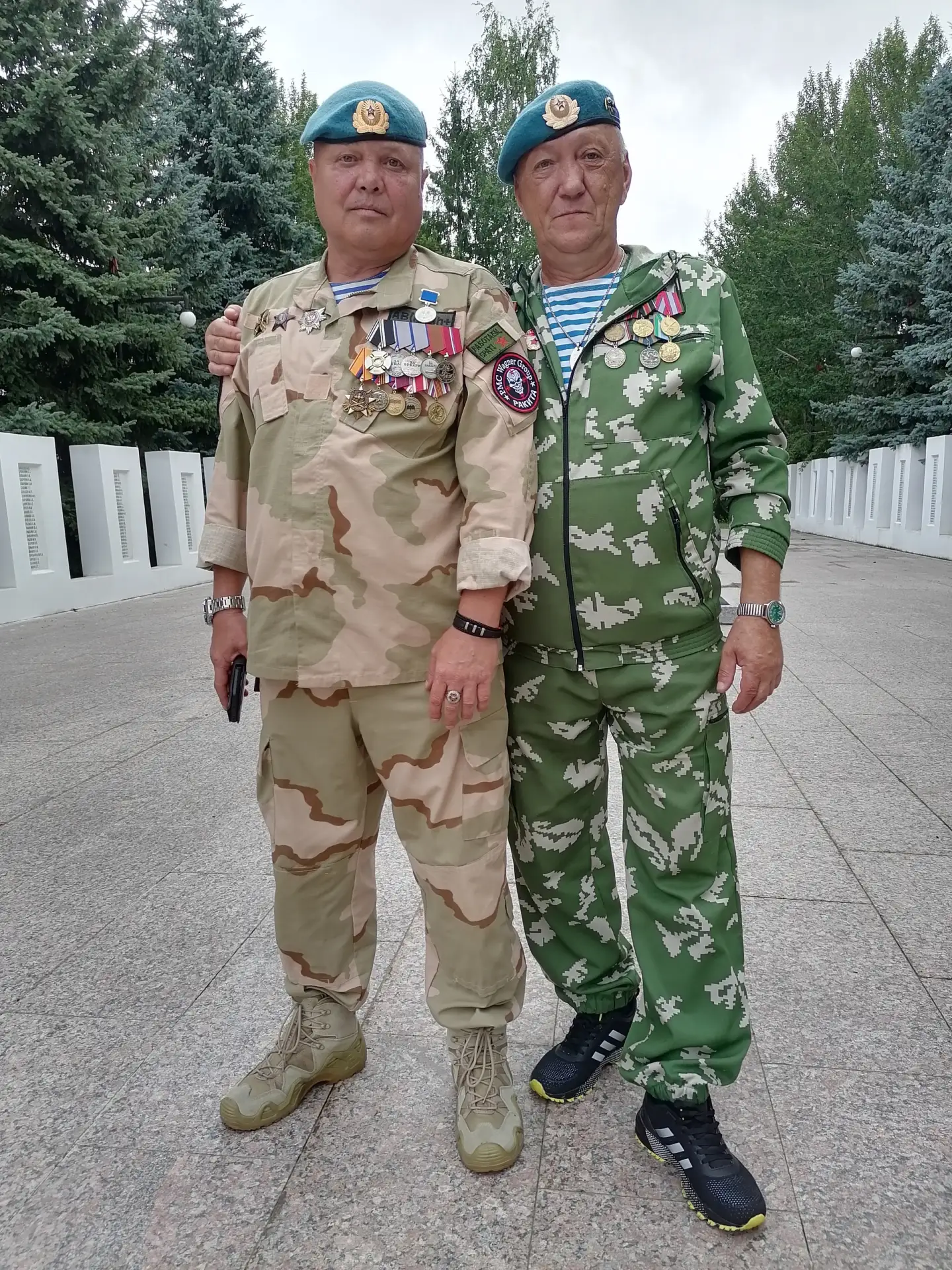 Вот так в Коркинском округе отметили День ВДВ.