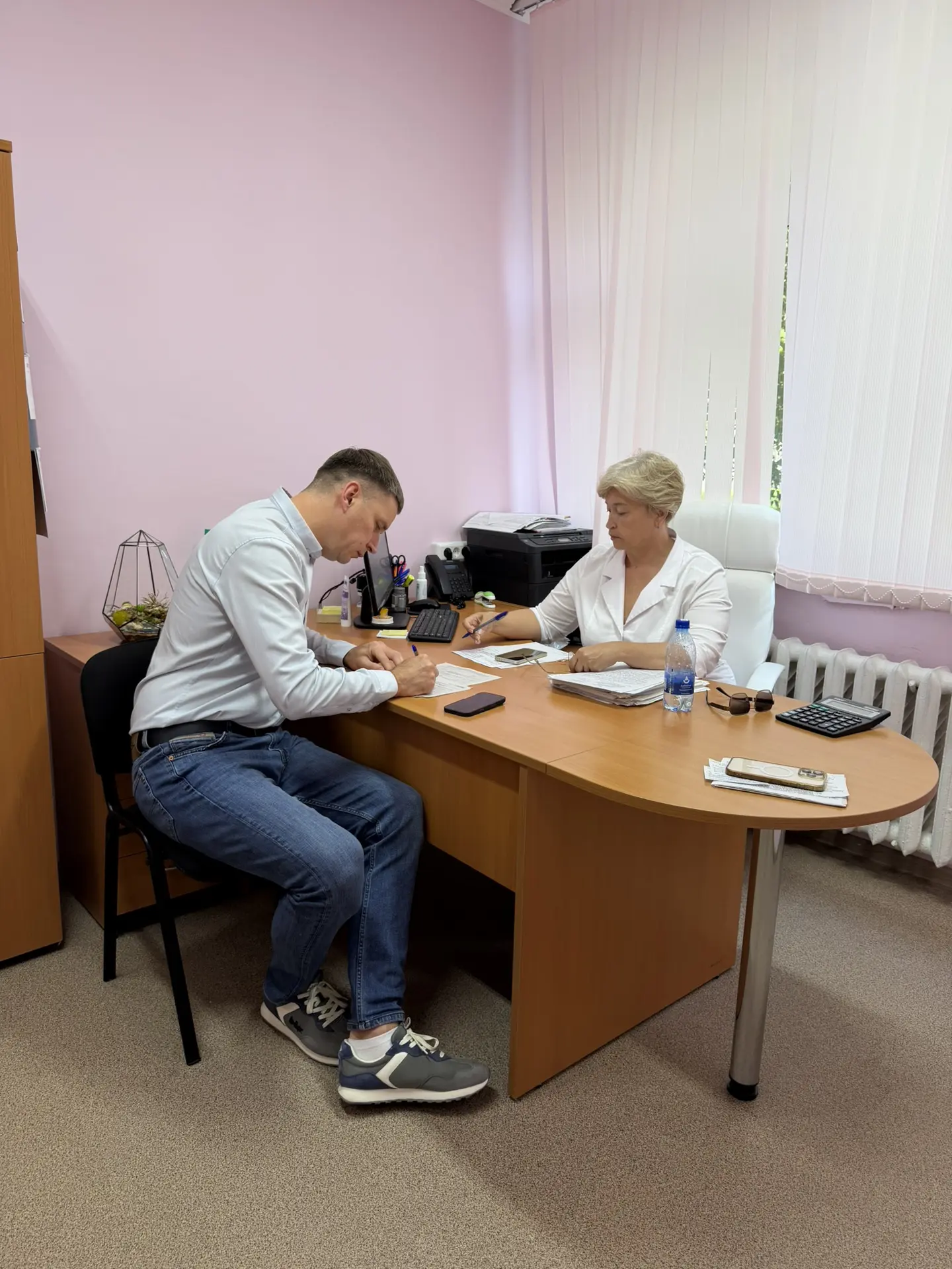 Решил подать личный пример и пройти диспансеризацию