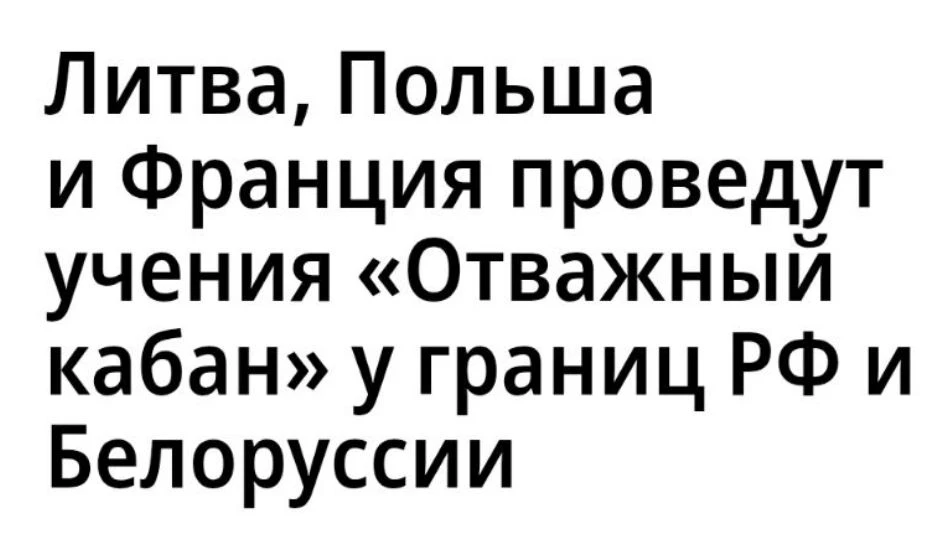 В результате учений на границе с Белоруссией отважный кабан получит в пятак 🐽