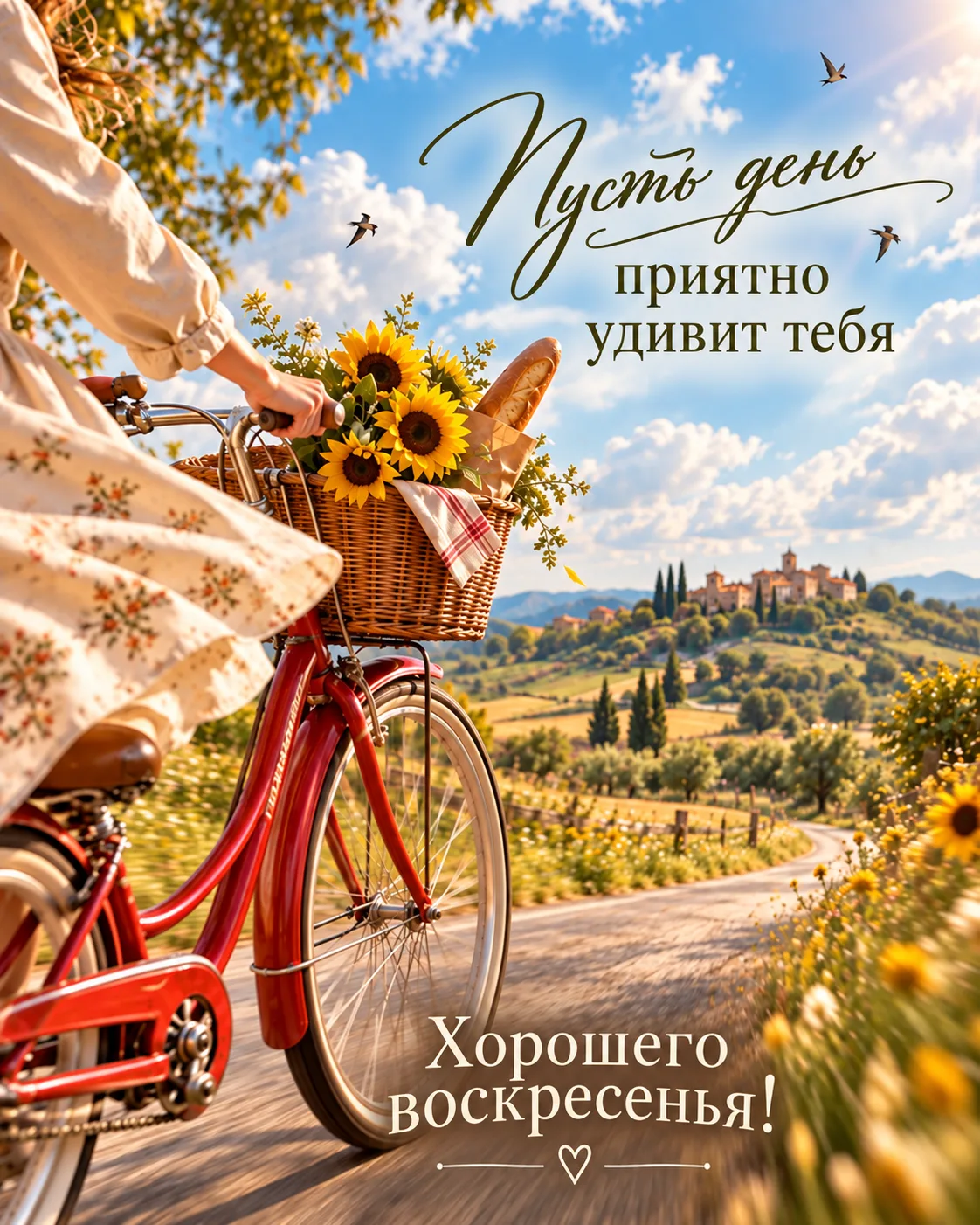 Маленькое воскресное настроение ☀️🚲