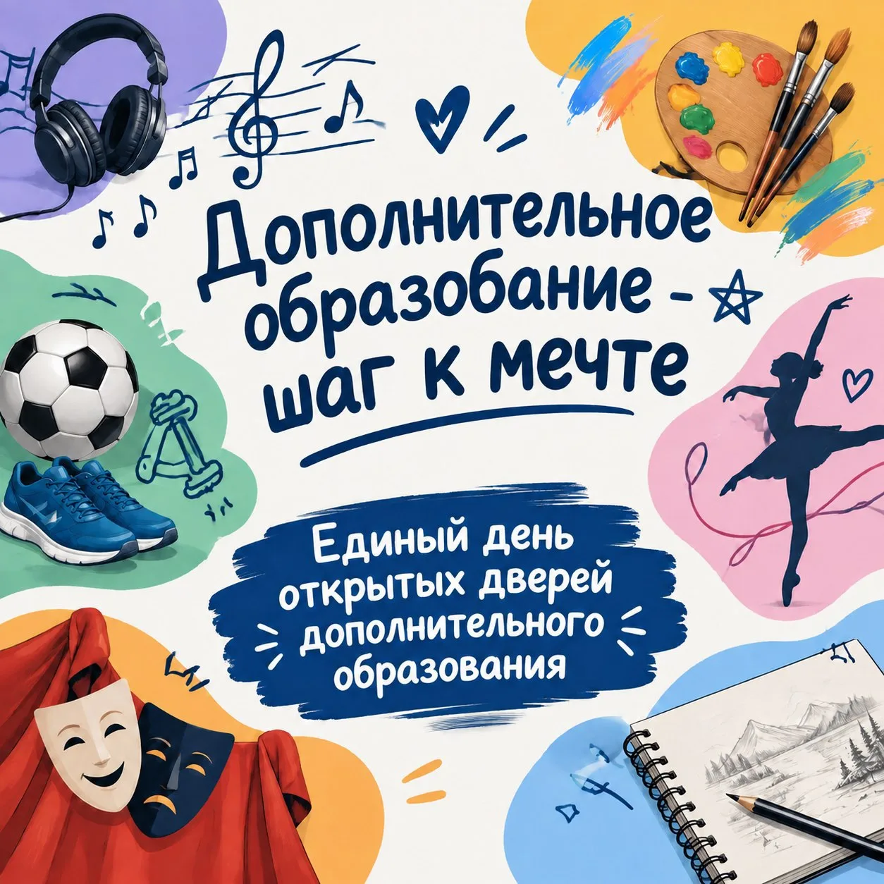 8 октября - Единый день открытых дверей дополнительного образования