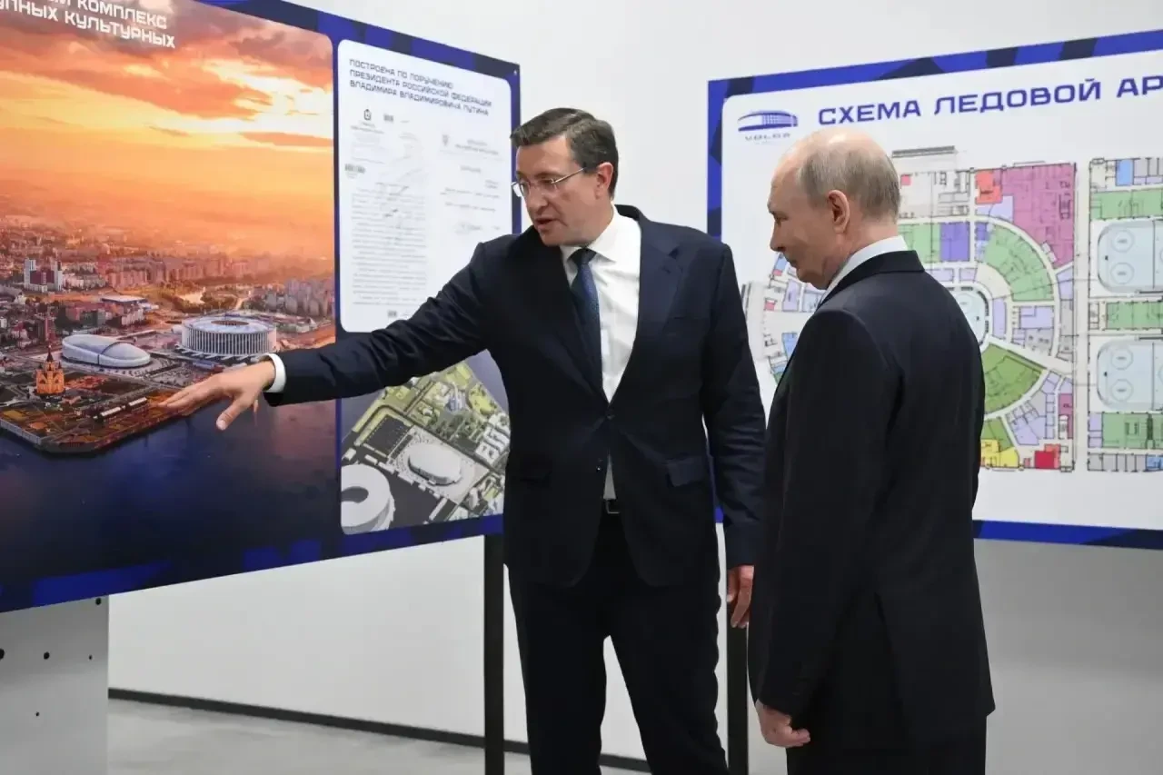 Владимир Путин встретился с губернатором Нижегородской области Глебом Никитиным